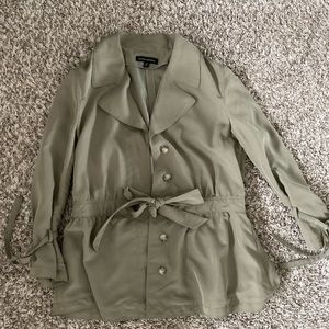 Banana Republic army green utility jacket